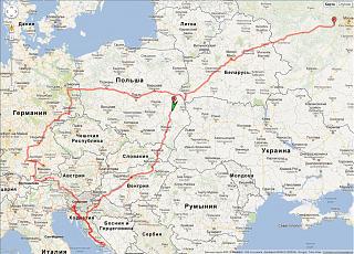 Touran 1.2 TSI. Впечатленя от поездки в Европу-map_track_all.jpg
