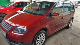 Touran 1T1, 2006, 2FSI (150hp), 6AT, highline, ВИШНЯ-image