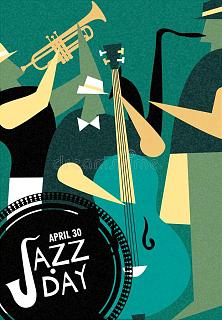 JAZZ-international-jazz-day-retro-poster-live